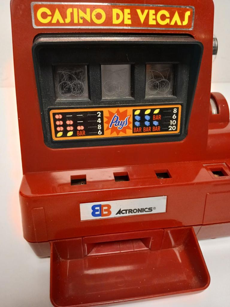 Casino de vegas actronics tabletop eenarmige bandiet defect, Verzamelen, Automaten | Gokkasten en Fruitautomaten, Ophalen of Verzenden