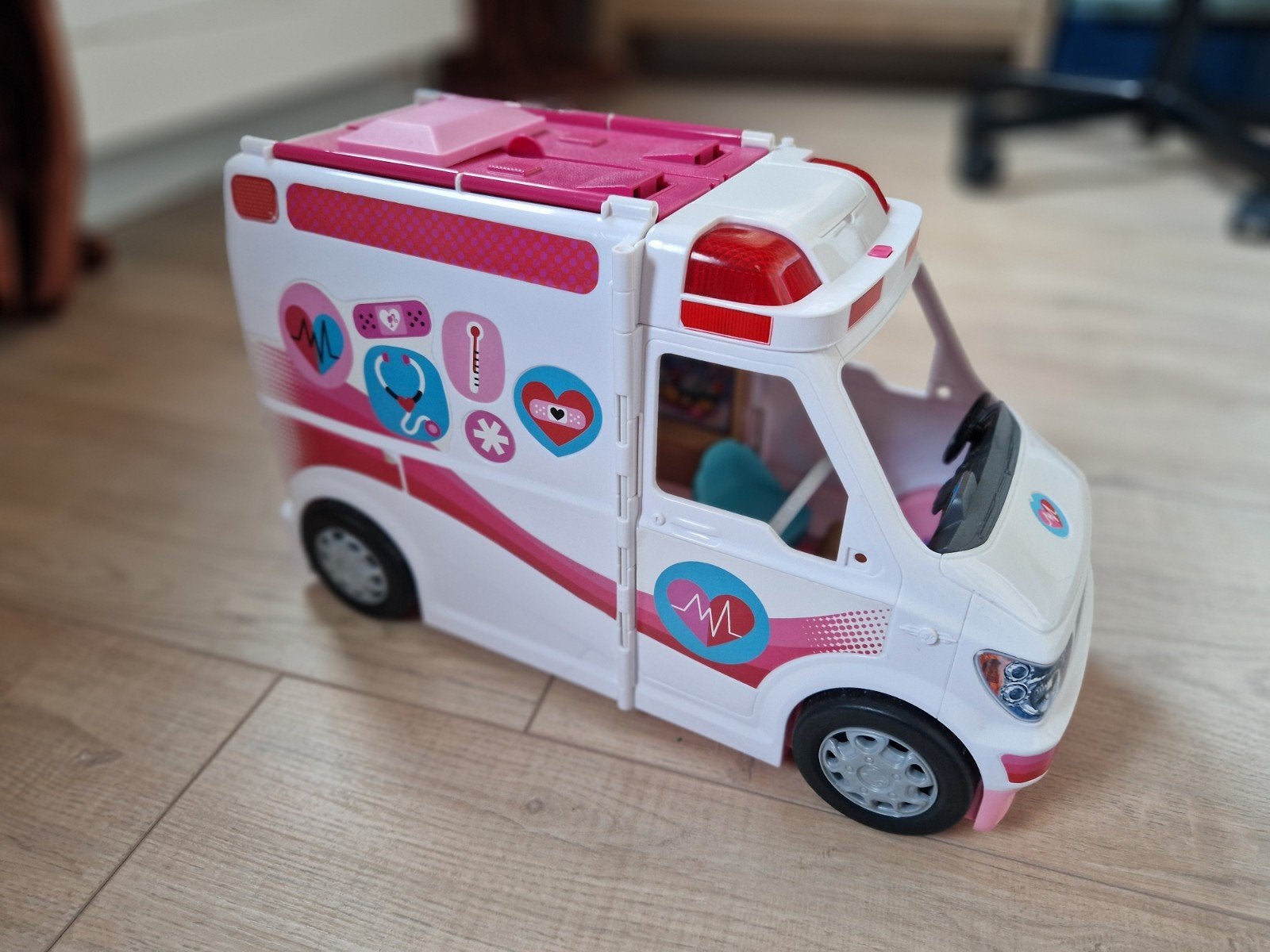 barbie ambulance, Ophalen of Verzenden, Gebruikt