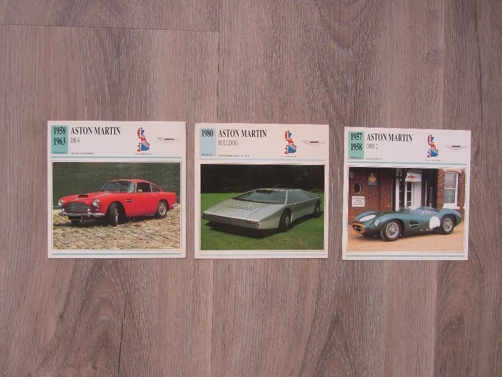 Autokaarten Edito-Service S.A - Aston Martin/BMW/Bugatti etc, Ophalen of Verzenden, Nieuw, Auto's