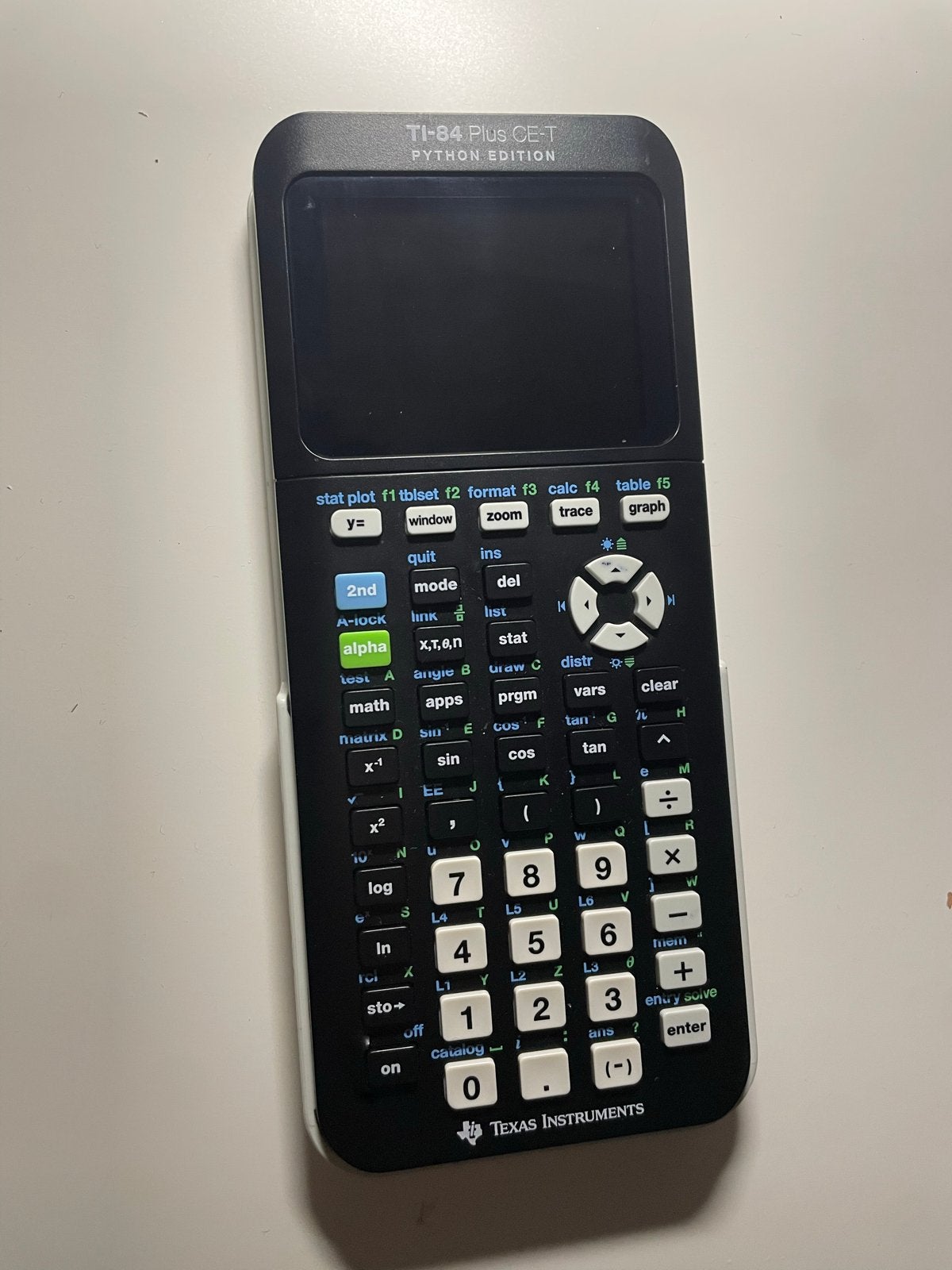 grafische rekenmachine Ti-84 Plus CE-T python edition, Verzenden, Grafische rekenmachine, Zo goed als nieuw