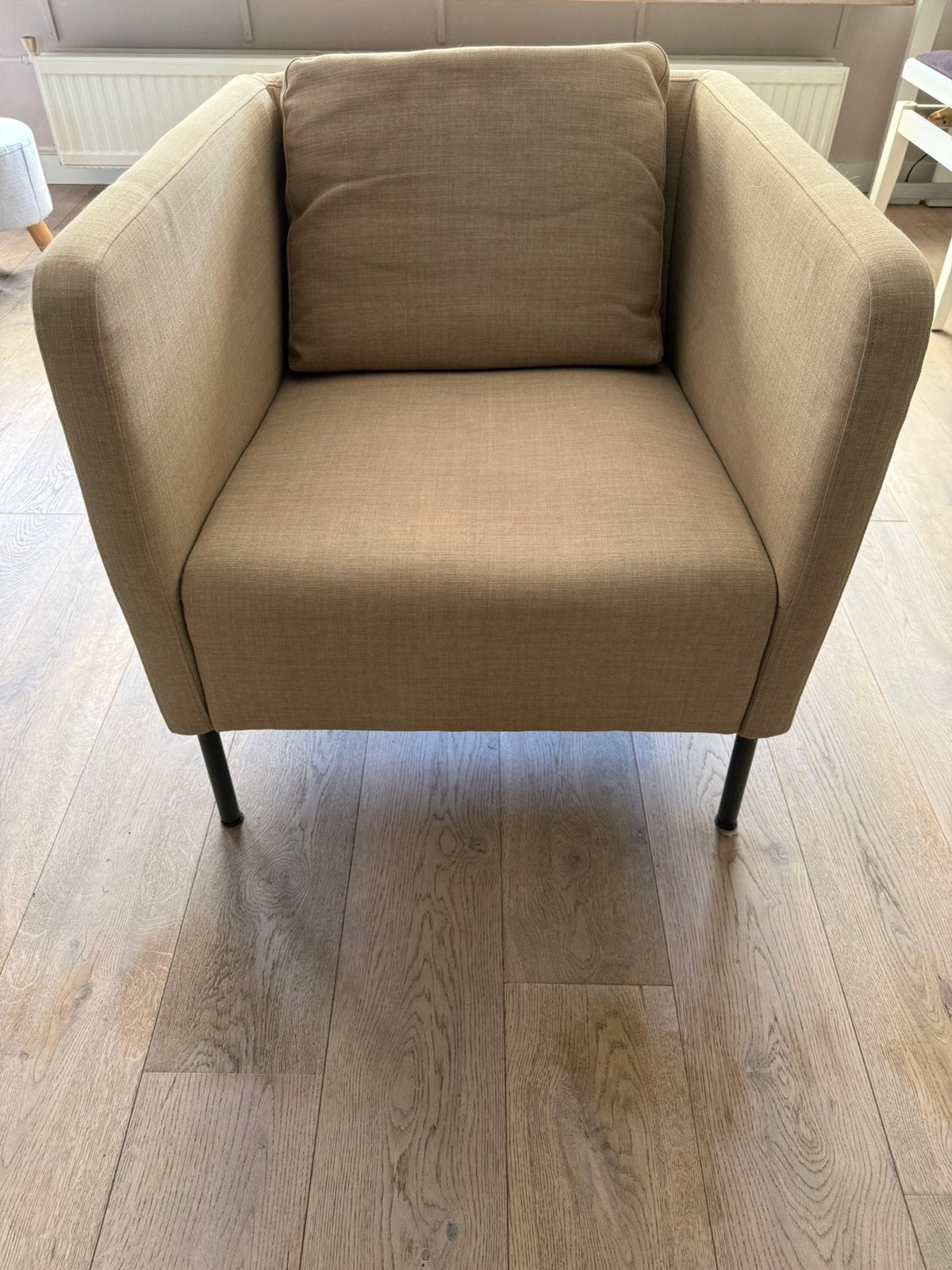2 stoelen van Ikea, bieden!, Huis en Inrichting, Fauteuils, Ophalen, Zo goed als nieuw, Minder dan 75 cm, 50 tot 75 cm