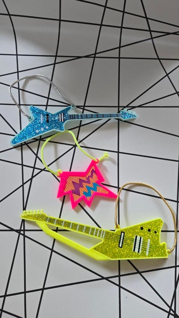 Vintage Hasbro Jem and the Holograms Muziekinstrumenten, Verzamelen, Verzenden, Gebruikt, Accessoires