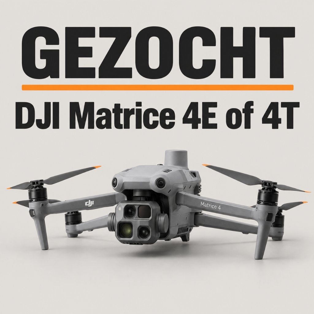 Gezocht, DJI Matrice 4E/4T, Gebruikt, Ophalen of Verzenden, DJI, Professionele drone