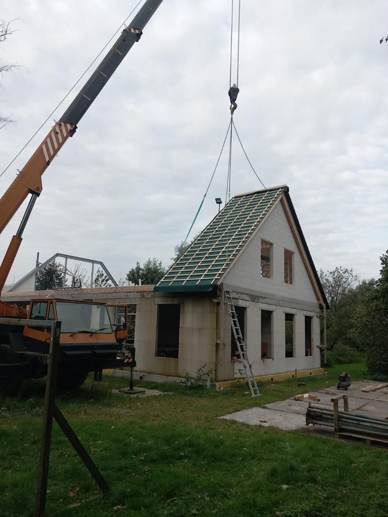 Telescoopkraan Marchetti 24 ton bouwkraan, Ophalen, Gebruikt