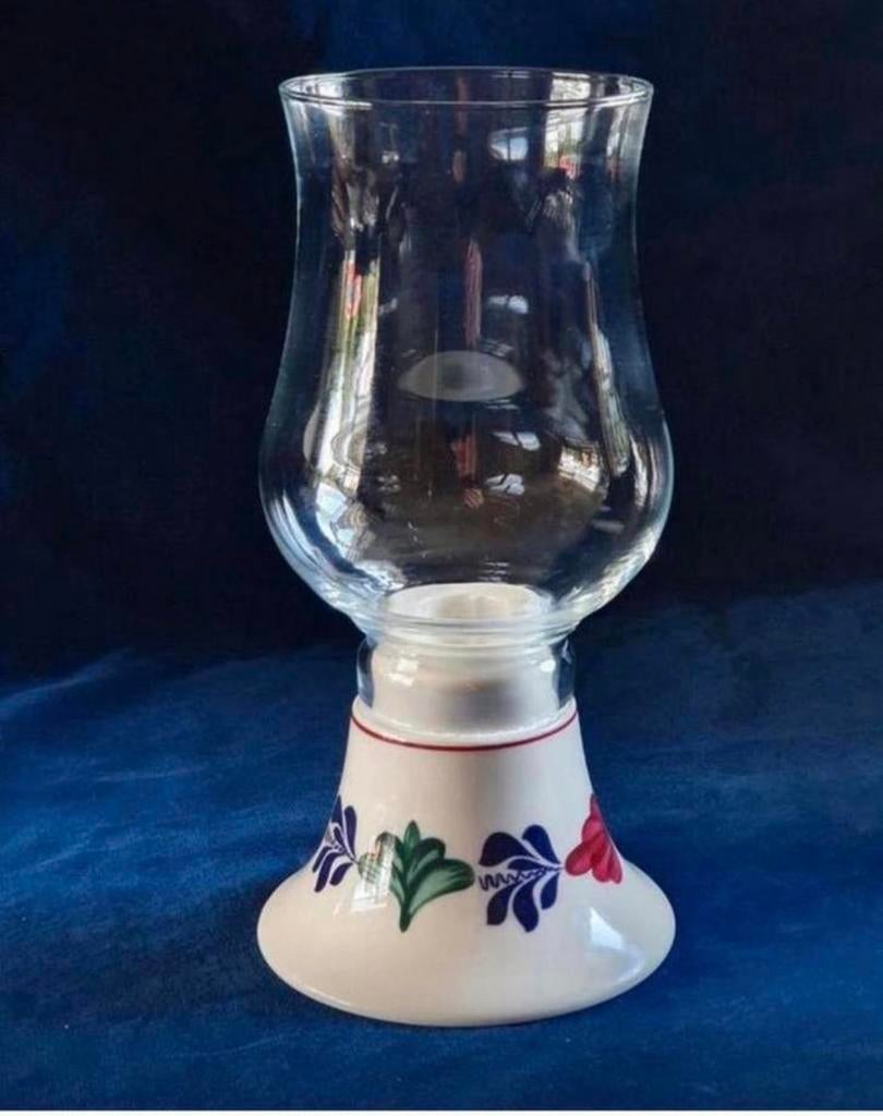 Boerenbont windlicht, Ophalen of Verzenden, Gebruikt, Metaal