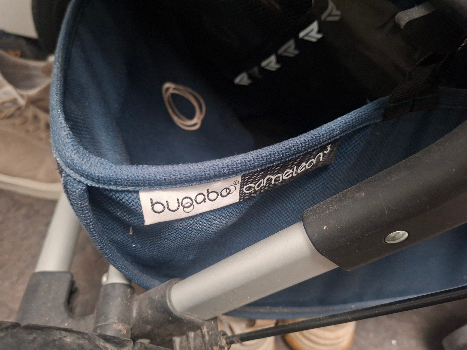 Bugaboo Cameleon 3 Element Limited Edition grijs/blauw, Ophalen, Gebruikt, Bugaboo, Combiwagen