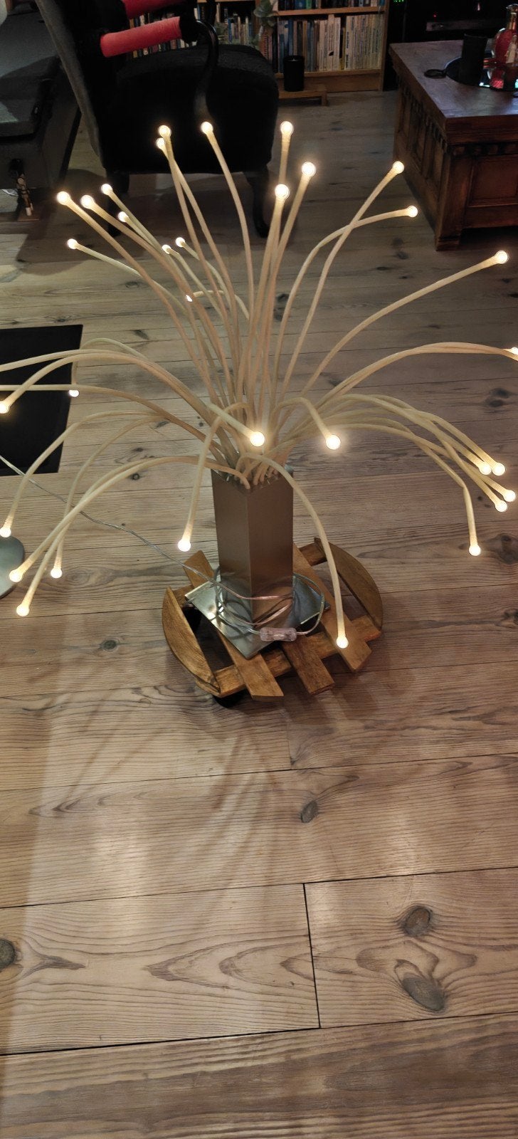 IKEA Retro Lamp - Sfeervolle Verlichting, Ophalen, Overige kleuren, Gebruikt, Kunststof