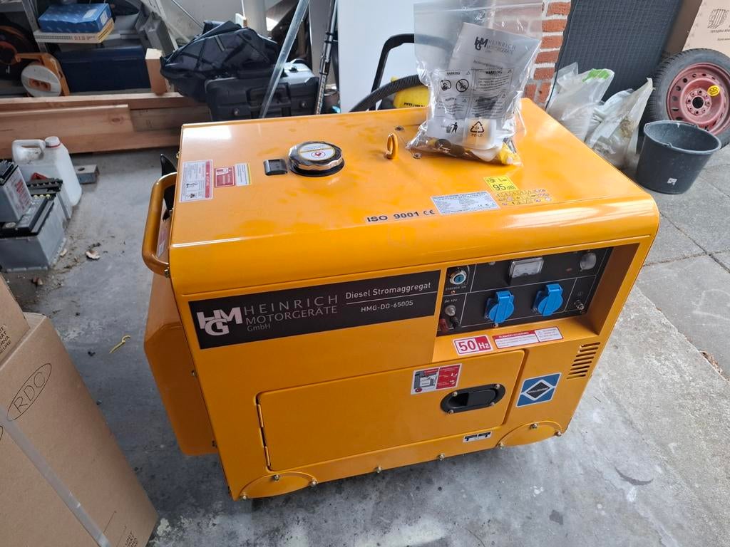 5 kW diesel generator 230v noodstroom, Ophalen, Nieuw