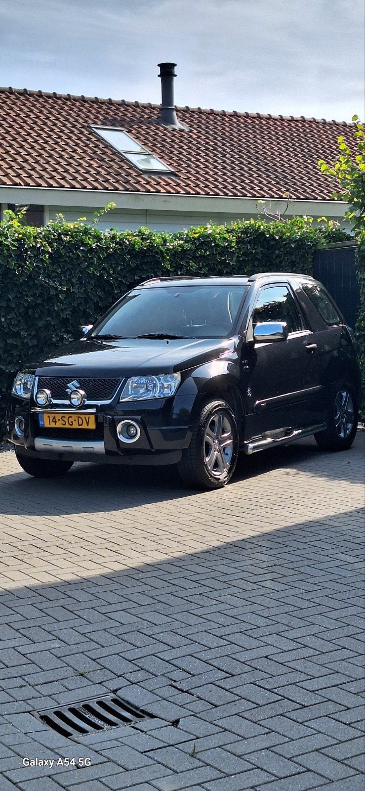 Suzuki Grand Vitara 1.6 3D 2006 Zwart, Auto's, 1345 kg, 4 cilinders, Zwart, Handgeschakeld
