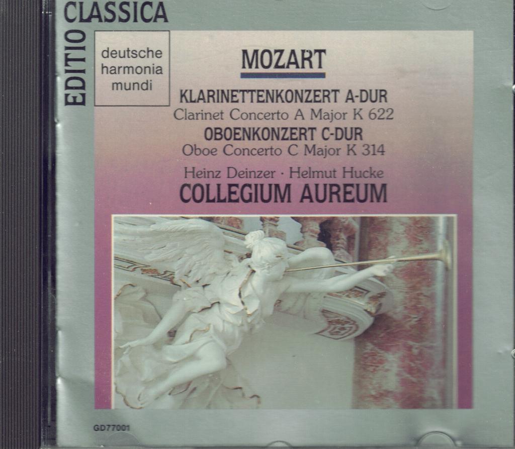 Wolfgang Amadeus, klarinettenkonzert; oboenkonzert, Ophalen of Verzenden, Classicisme, Gebruikt, Orkest of Ballet