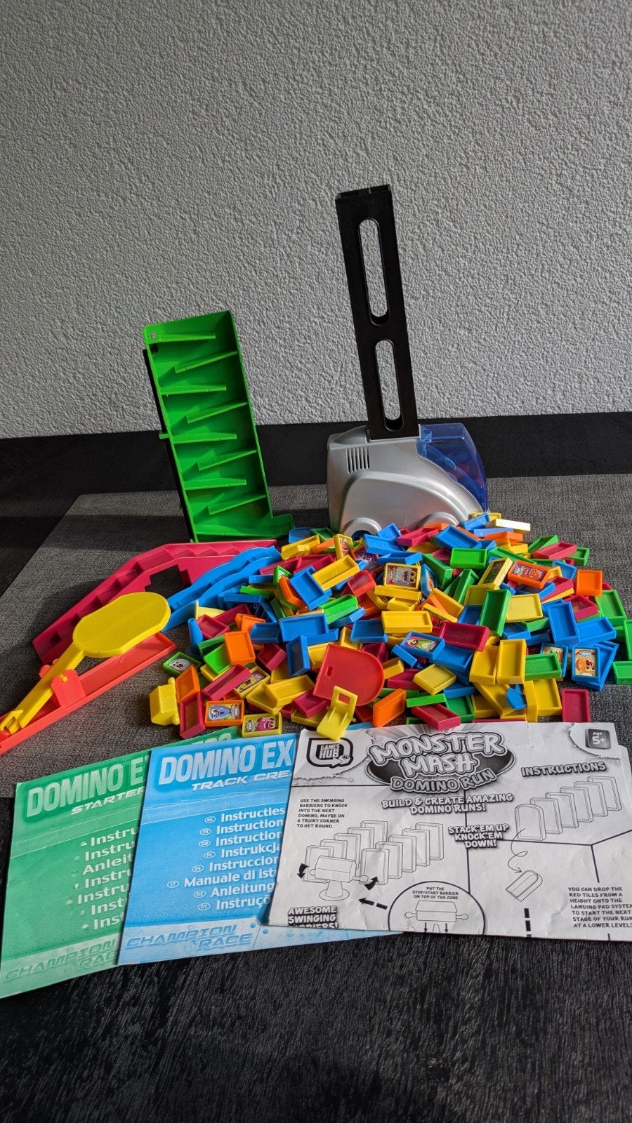 domino, Ophalen