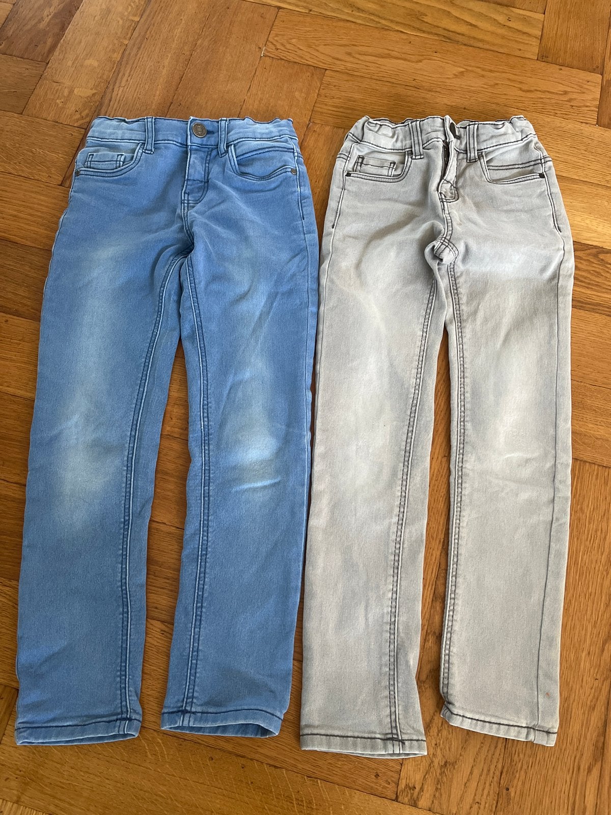 HEMA Skinny Jeans Maat 122 - Comfortabel en Stijlvol, Ophalen of Verzenden, Gebruikt, Jongen of Meisje, Broek