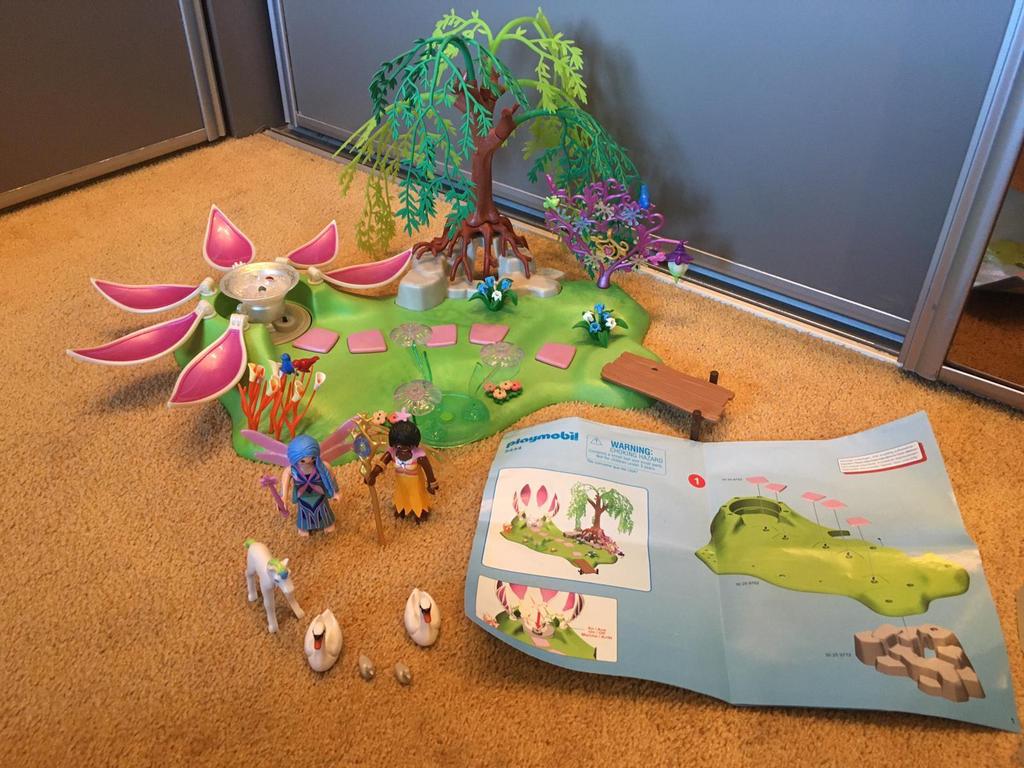 Playmobil Fairies Bloemeneiland, Ophalen of Verzenden, Zo goed als nieuw