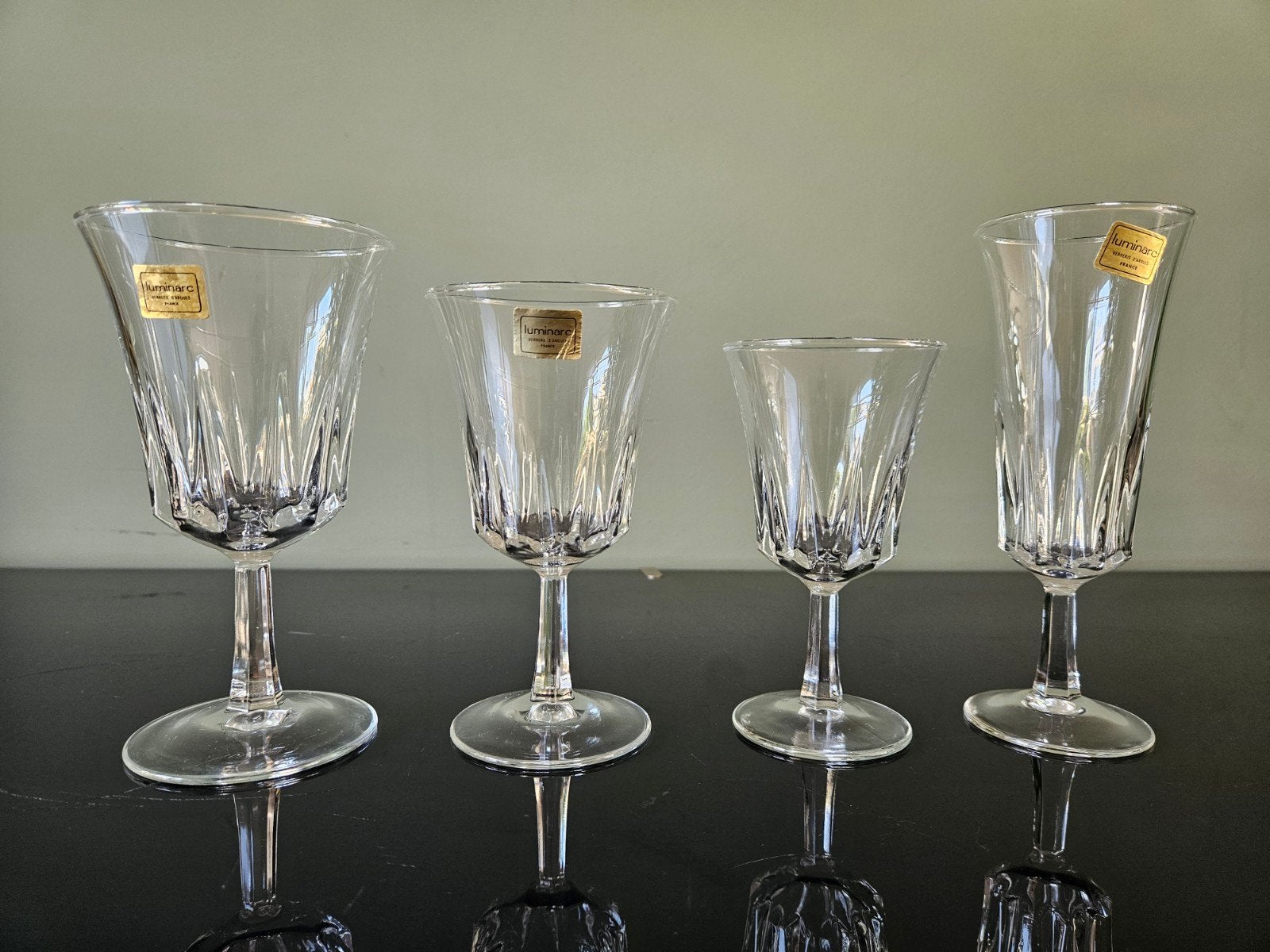 Luminarc glazen, 173 stuks! Wijnglas, portglas, flutes, Ophalen of Verzenden, Zo goed als nieuw, Overige typen