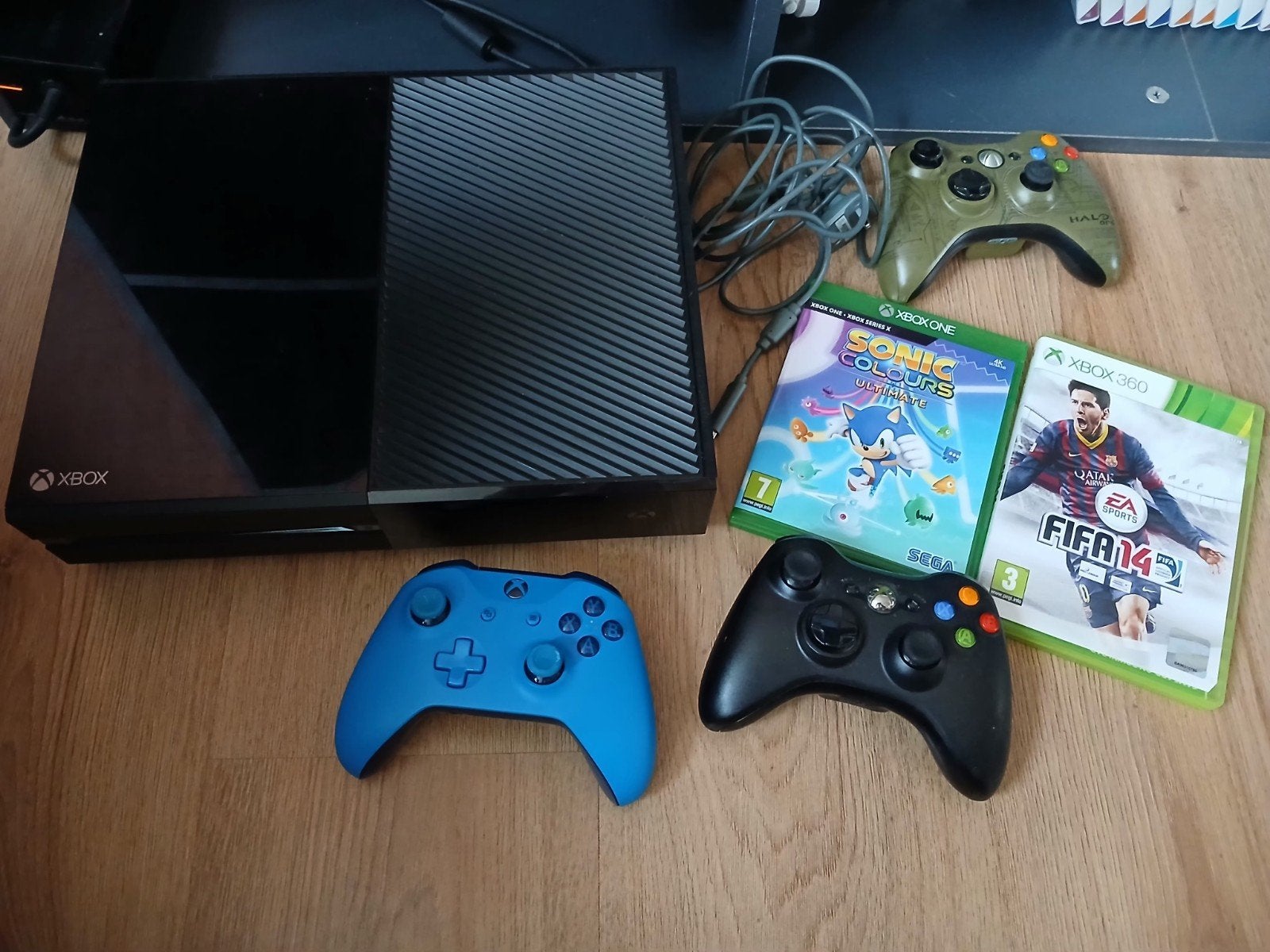 X box one, Ophalen, Gebruikt, Met 3 controllers of meer