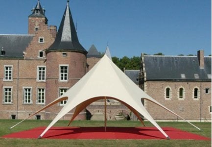 Startent 80  starshade, Ophalen, Gebruikt, Opvouwbaar, 6 meter of meer