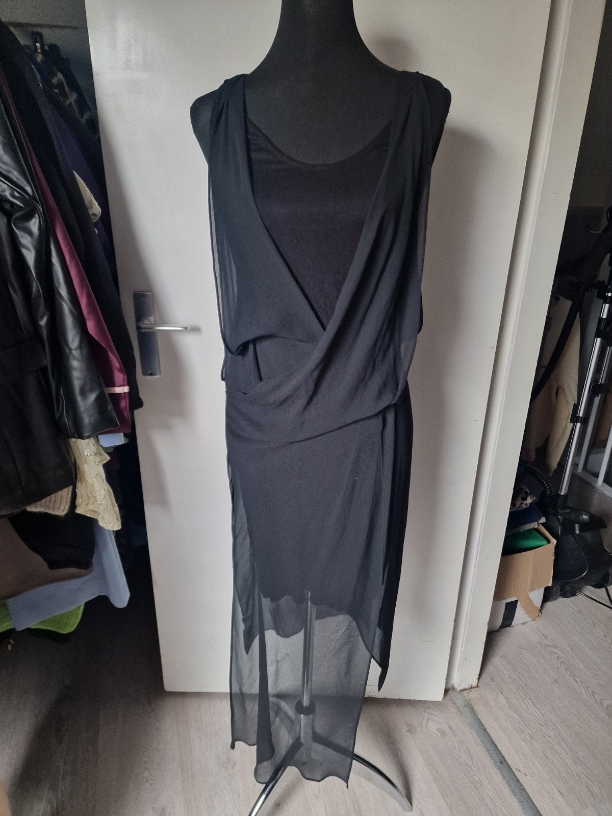 jurk zara maat s, Maat 38/40 (M), Zwart, Ophalen of Verzenden, Zo goed als nieuw
