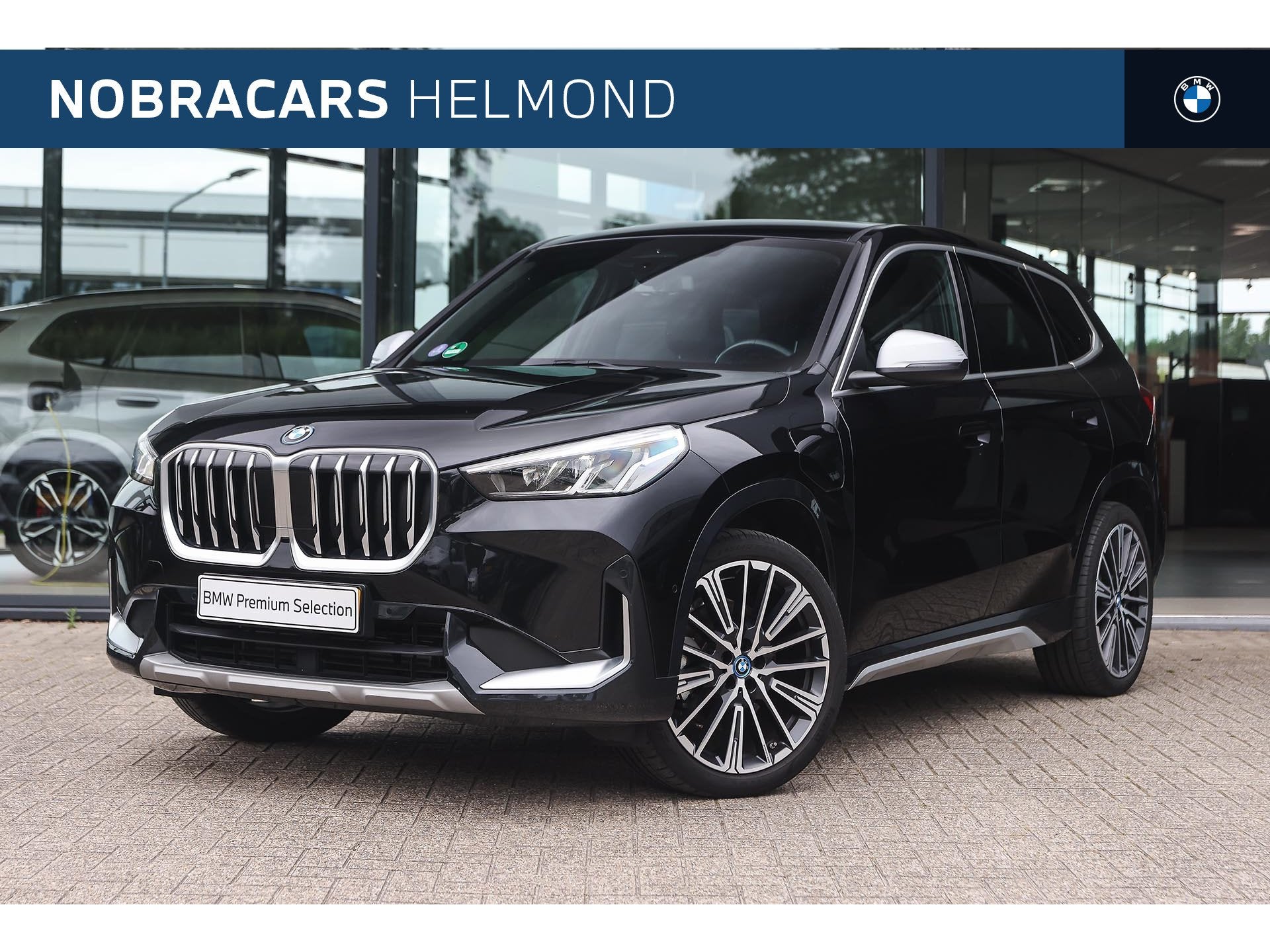 BMW X1 xDrive25e xLine Automaat / Trekhaak / Achteruitrijcam, Auto's, BMW, Gebruikt, Parkeercamera, Zwart, Bedrijf