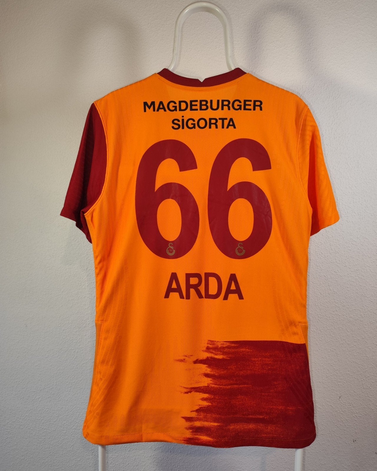 Galatasaray Arda Turan Lastste Season Matchworn, Ophalen of Verzenden, Zo goed als nieuw, Shirt