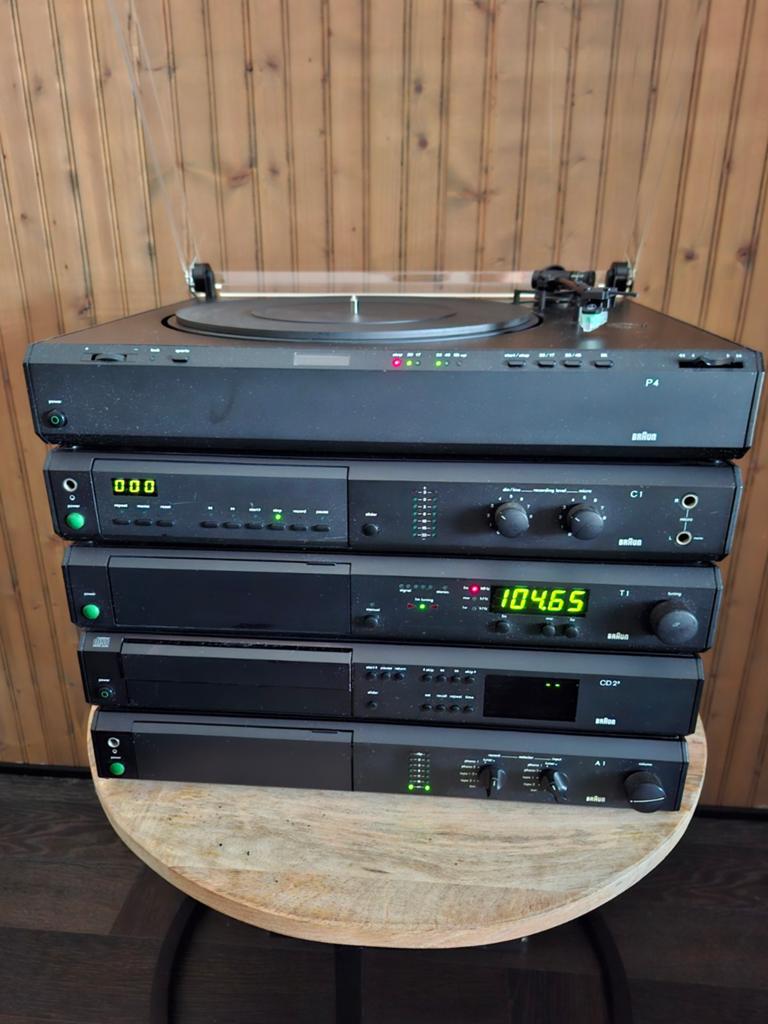 Braun Attelier Set, Audio, Tv en Foto, Stereo-sets, Ophalen, Gebruikt, Overige merken