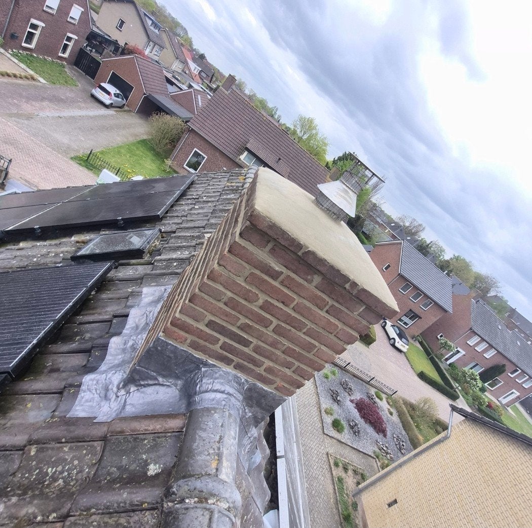 Schoorsteen renovatie renoveren verwijderen, Doe-het-zelf en Verbouw, Dakpannen en Dakbedekking, Ophalen of Verzenden, Minder dan 5 m²