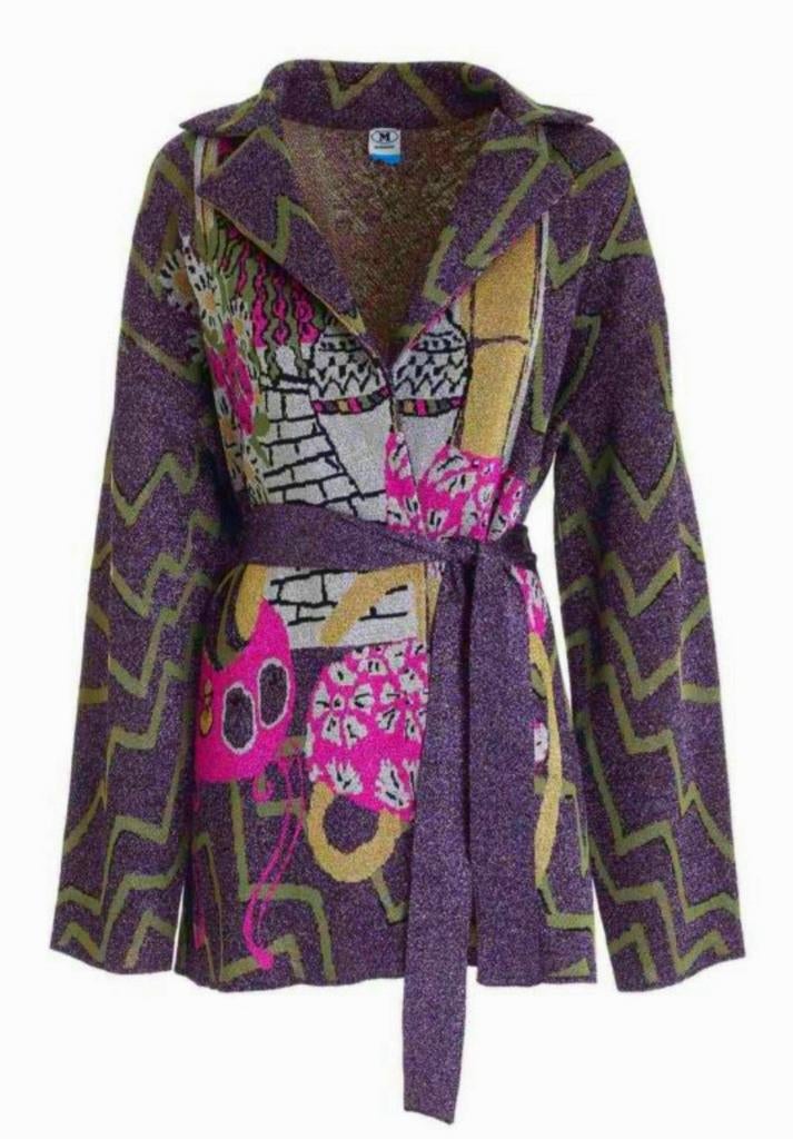 Missoni cardigan vest/tussenjas  - Maat 38/40, Kleding | Dames, Maat 38/40 (M), Paars, Ophalen of Verzenden, Zo goed als nieuw