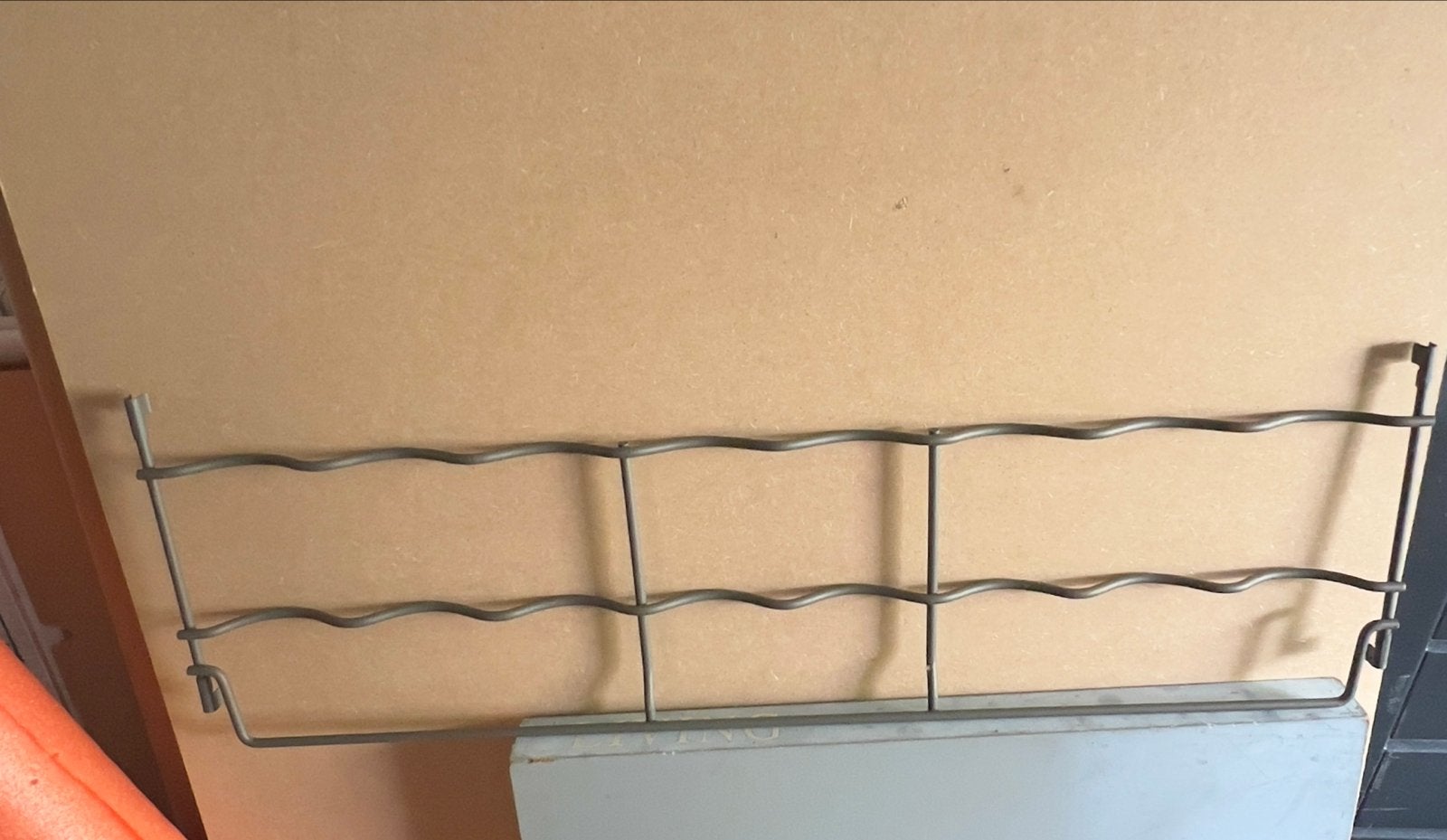 Wijnrek voor IKEA Ivar stelling - Metaal, Gebruikt, 5 tot 15 flessen, Ophalen of Verzenden, Metaal