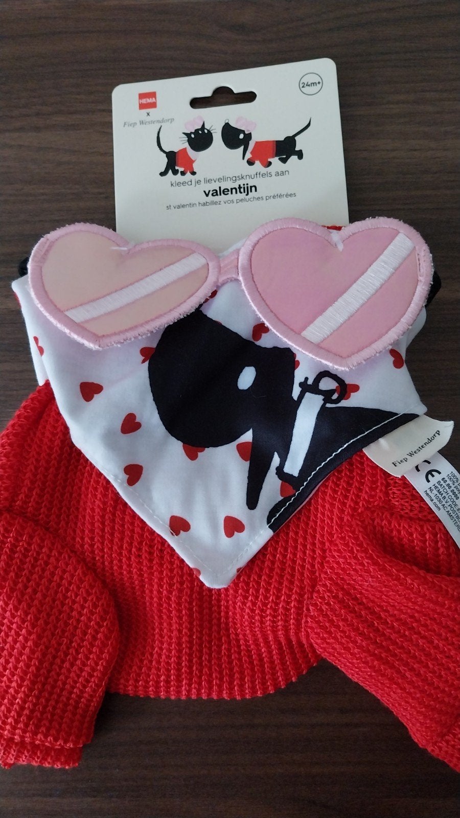 valentijn verkeedsetje voor Takkie of Siepie, Ophalen of Verzenden, Nieuw, Overige typen, Hema