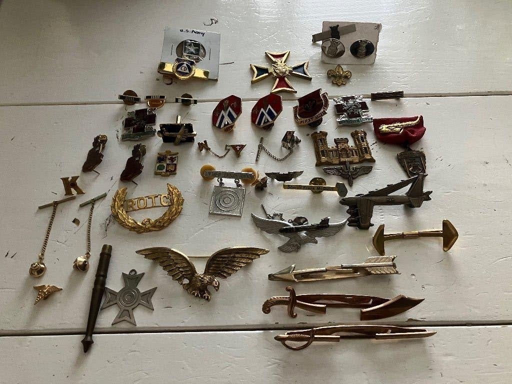 US Forces verschillende Speltjes, Ophalen of Verzenden, Landmacht, Amerika, Embleem of Badge