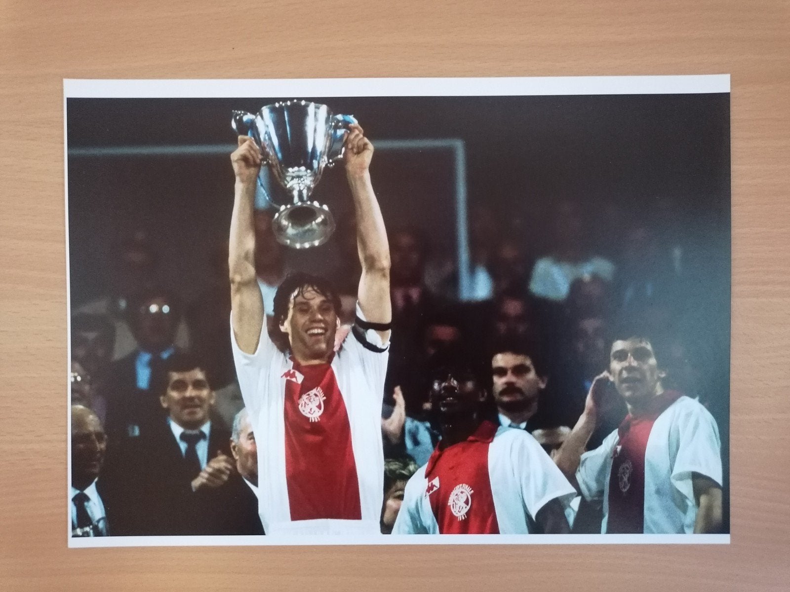 Foto Marco van Basten Europa Cup 2, 1987., Verzamelen, Ophalen of Verzenden, Spelerskaart