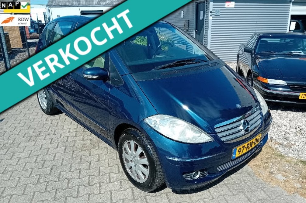 Mercedes-Benz A-Klasse 1.7 A170 AUTOMAAT!! 5 DEURS BJ2005, 15 km/l, Beige, 4 cilinders, Bedrijf