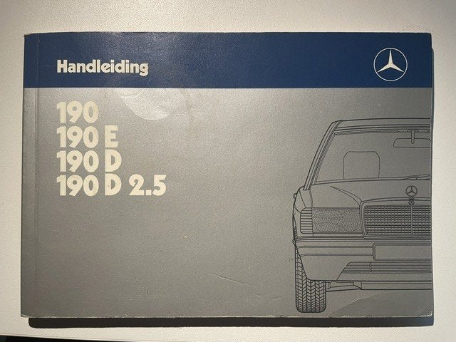 Handleiding Mercedes 190, Auto diversen, Handleidingen en Instructieboekjes, Ophalen of Verzenden