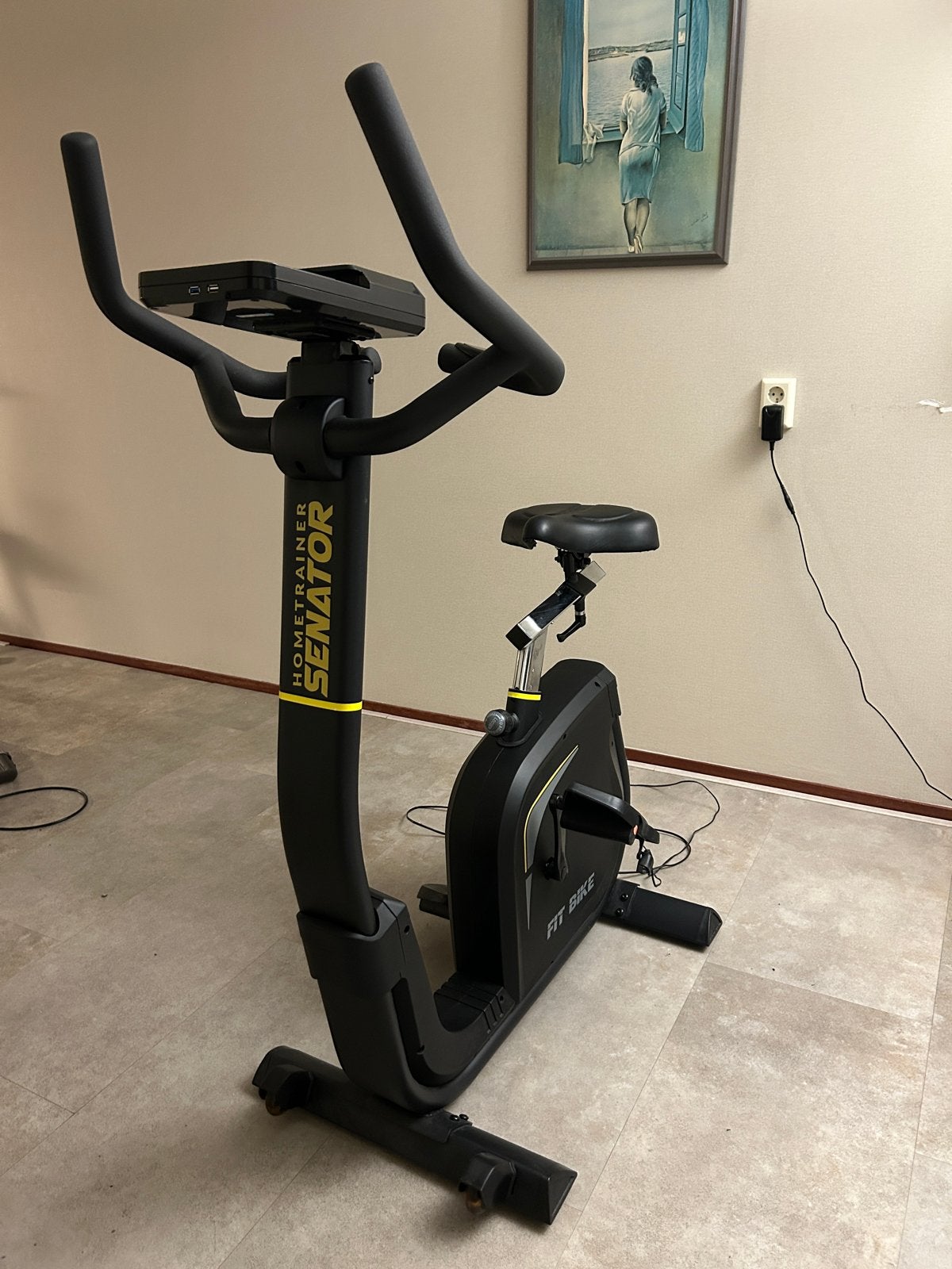 Hometrainer Senator Fit Bike - Zo goed als nieuw, Ophalen, Zo goed als nieuw, Metaal, Benen