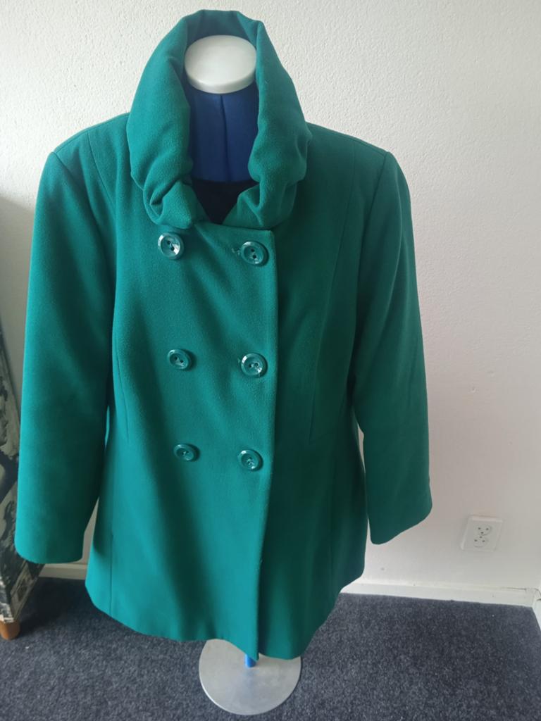 Nieuw Ulla popken groene voorjaars jas 46/48 20,euro, Maat 46/48 (XL) of groter, Nieuw, Ulla Popken, Ophalen of Verzenden