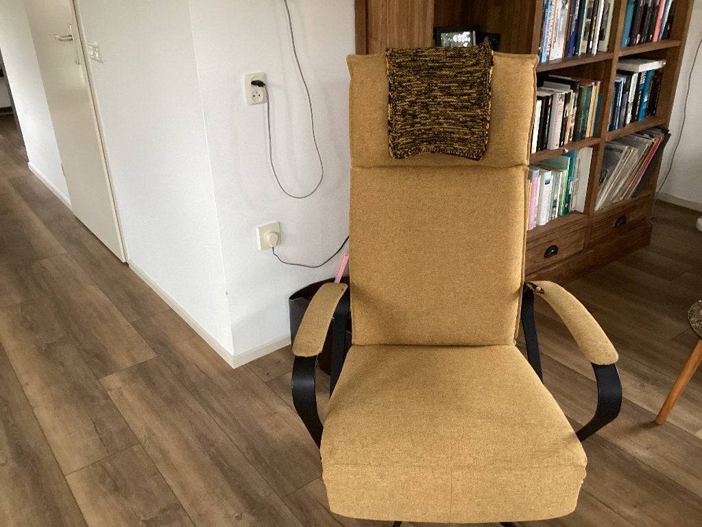 Relaxstoel, Ophalen, Gebruikt, Minder dan 75 cm, Stof