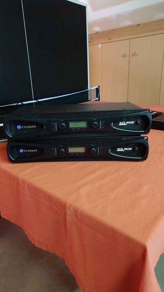 Crown xls apart te koop of als set, Zo goed als nieuw, 120 watt of meer, Stereo, Ophalen