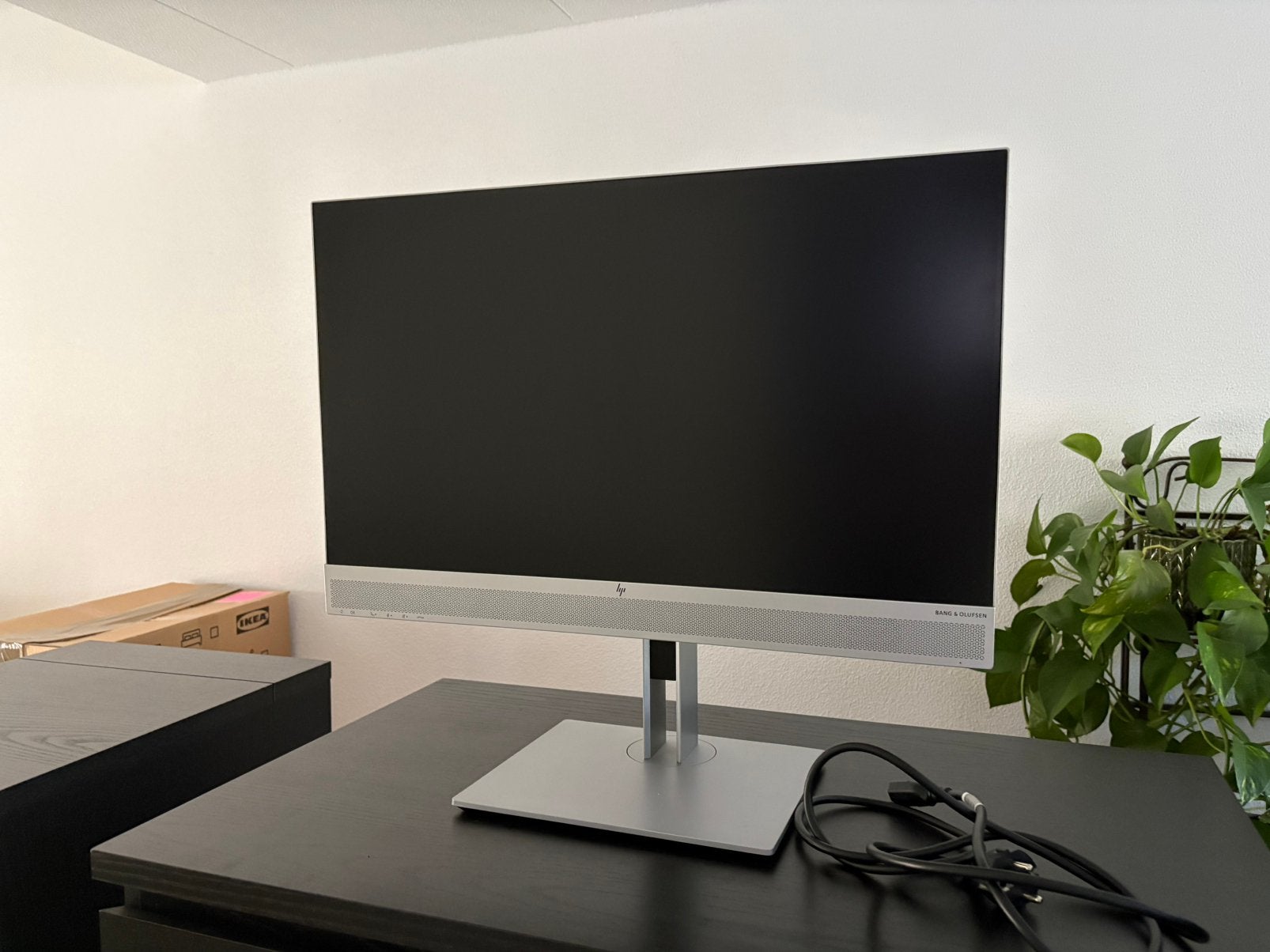 Hp EliteDisplay E243M 24 inch full hd monitor, Computers en Software, Monitoren, Ophalen, Gebruikt, HDMI, Full HD