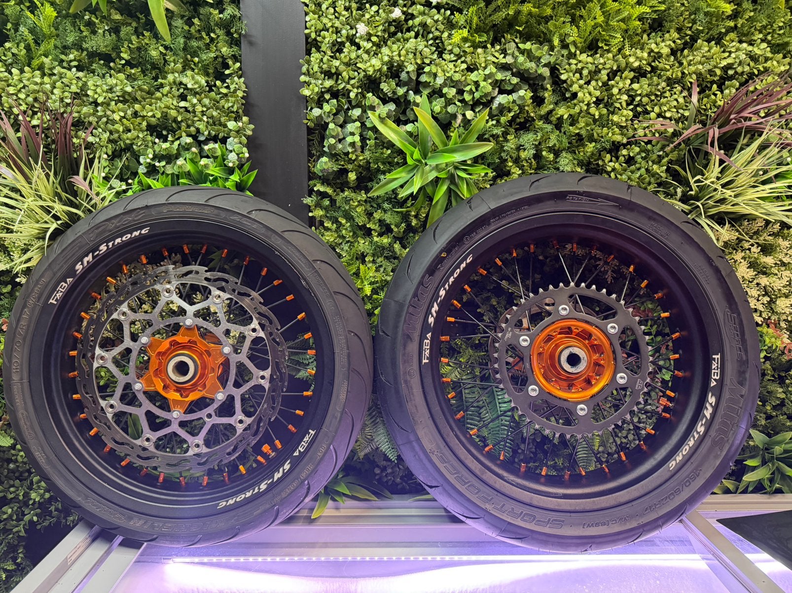 Faba KTM Supermoto Supermotard Wielen 17 inch, Motoren, Gebruikt, Info@faba.nl, Faba, Ophalen of Verzenden