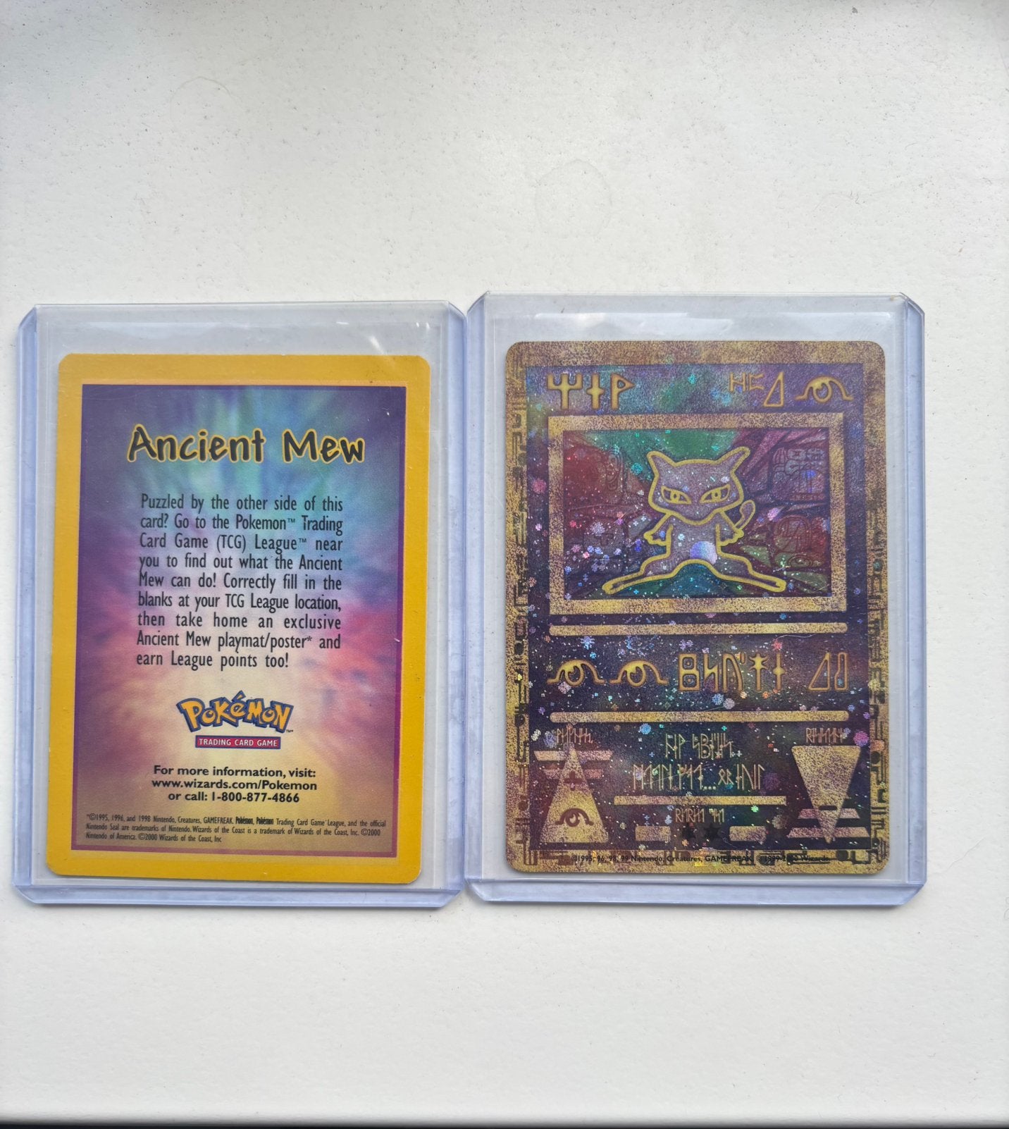 Ancient mew pokemon promo - NM, Hobby en Vrije tijd, Verzamelkaartspellen | Pokémon, Ophalen of Verzenden, Zo goed als nieuw