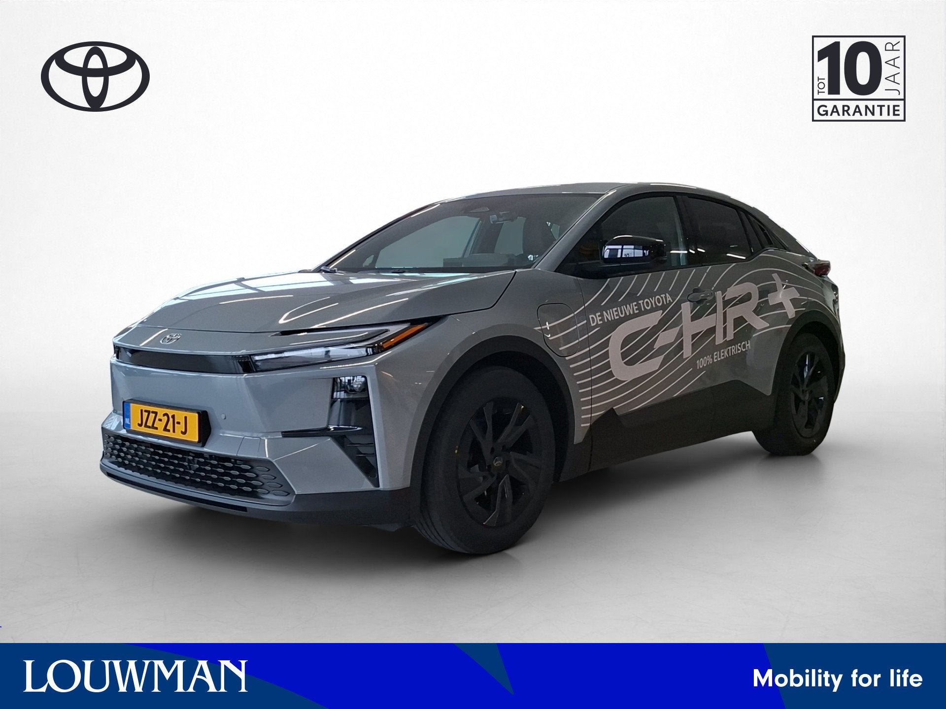 Toyota C-HR+ First Edition 77 kWh | Stoel+stuurverwarming |, 12 maanden, 227 pk, Leder en Stof, Origineel Nederlands
