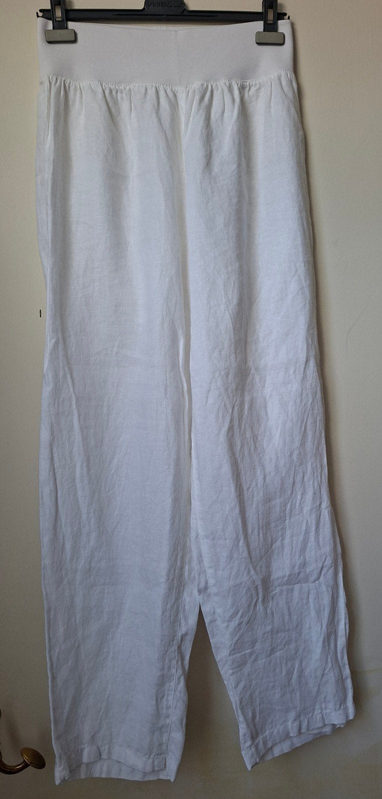 witte linnen broek Paprika, mt 40/42, Wit, Ophalen of Verzenden, Zo goed als nieuw, Paprika