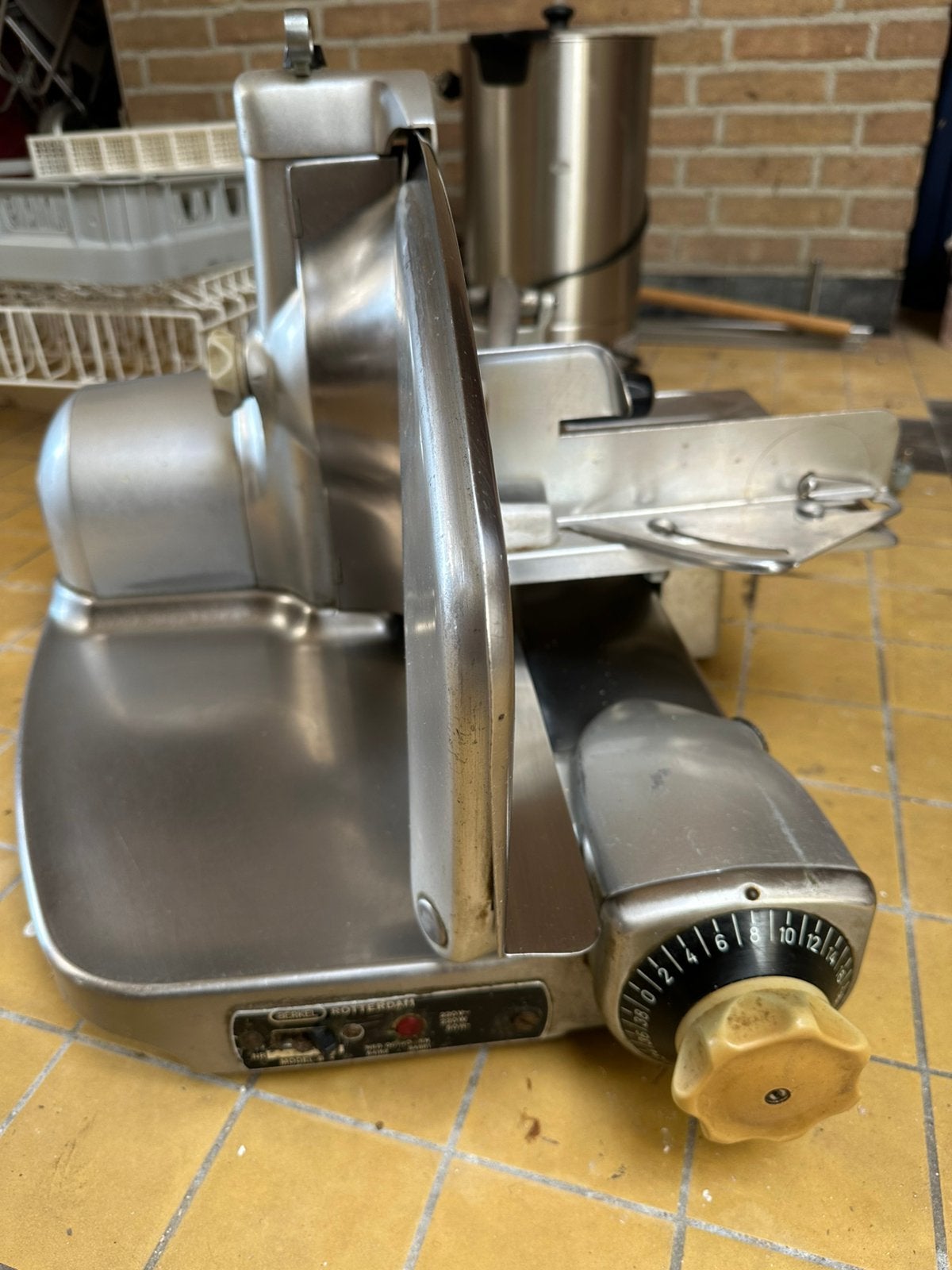 Berkel 834 snijmachine | horeca snijmachine, Ophalen of Verzenden, Gebruikt