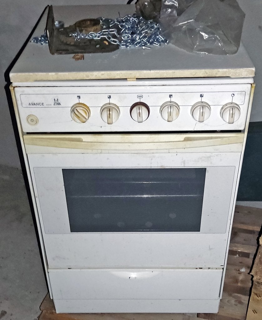 ETNA Avance Gasfornuis met Oven (ongebruikt), Ophalen, Gebruikt, 4 kookzones, Gas