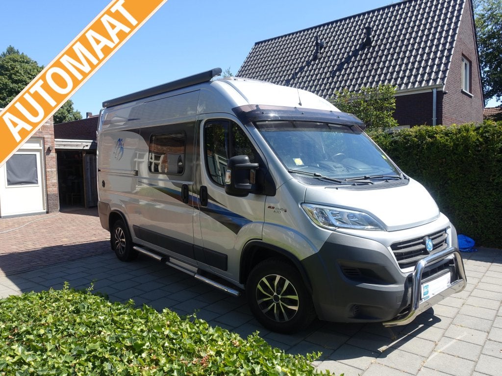 Knaus Boxstar Road 540MQ Autom (2018) - sidebars en bullbar, Automaat, Buscamper of Camperbus, Startonderbreker, Fiat