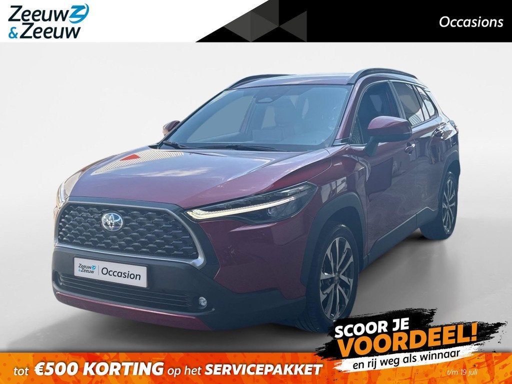 Toyota Corolla Cross 2.0 High Power Hybrid First Edition | T, Auto's, Toyota, 12 maanden, Gebruikt, 4 cilinders, Leder en Stof