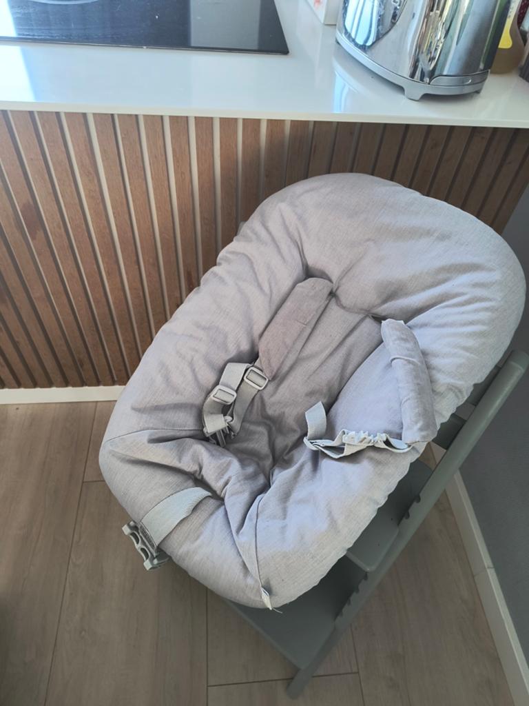 Stokke (Tripp Trapp) Newborn set, Ophalen, Gebruikt, Meegroeistoel, Gordel(s)