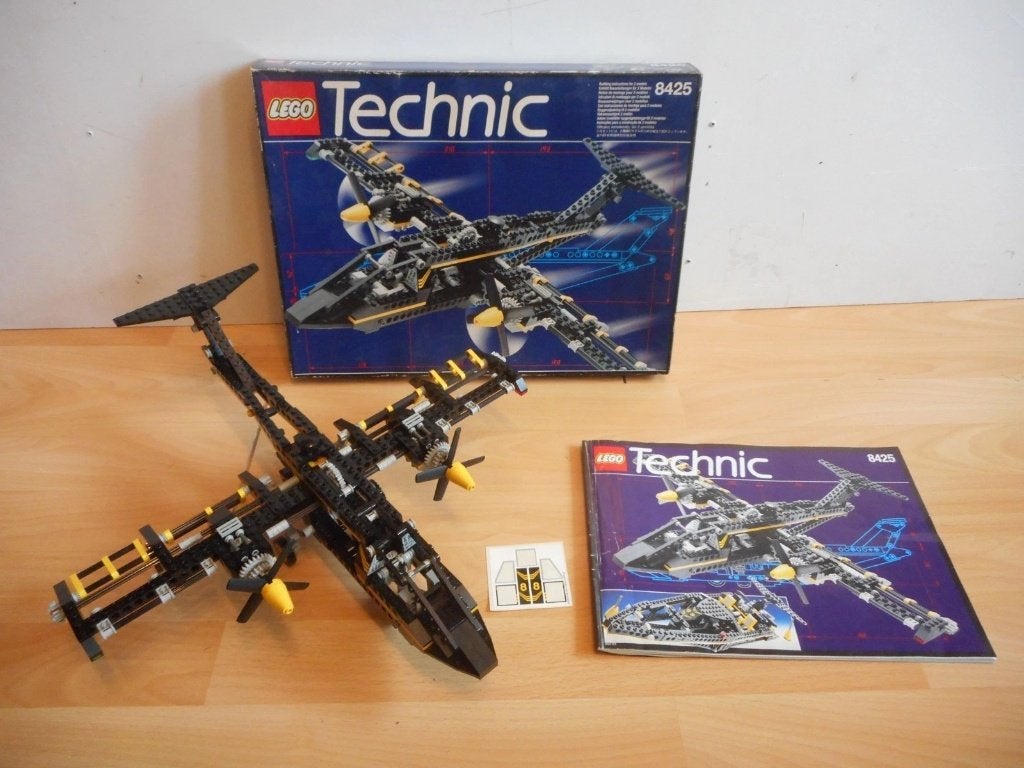 Lego Technic Black Hawk met doos(lego nr: 8425), Ophalen of Verzenden, Gebruikt