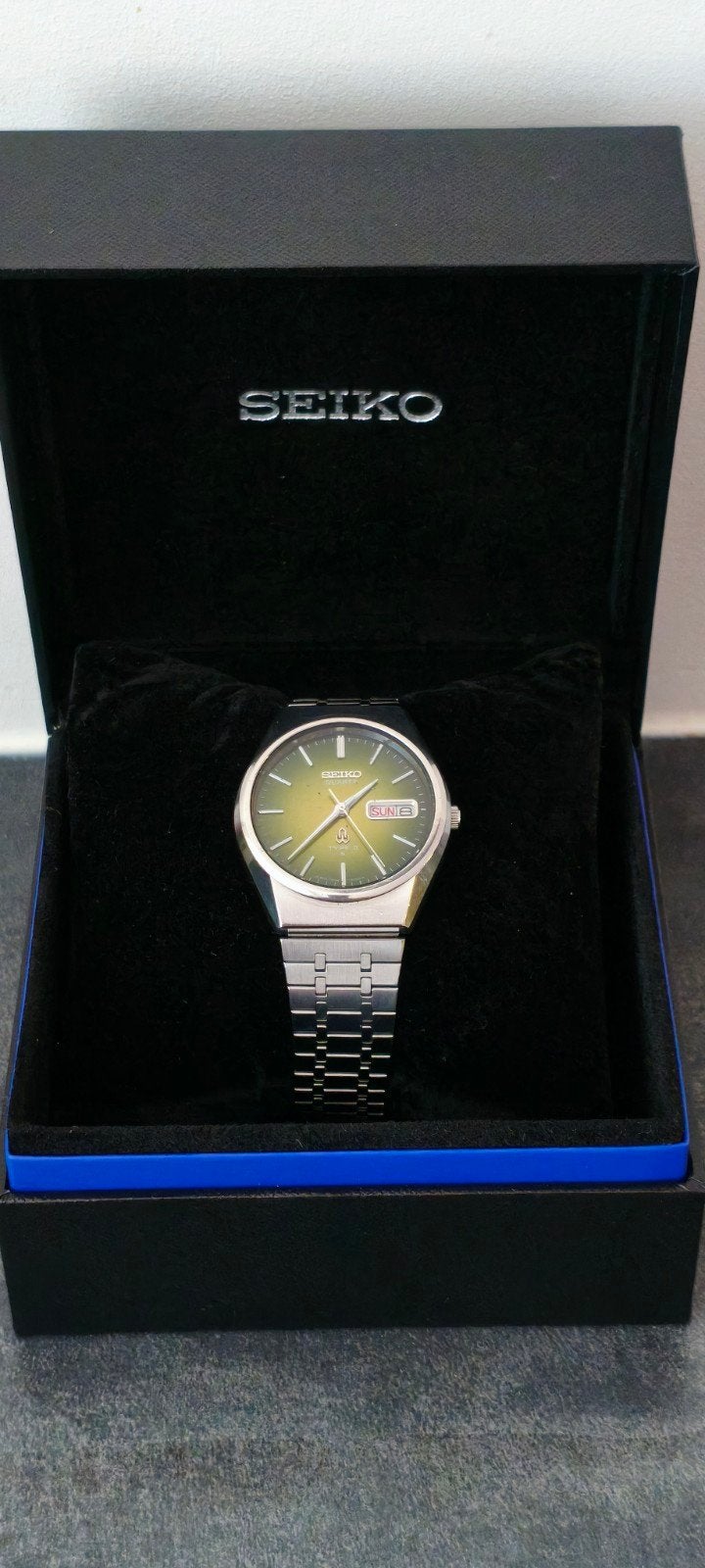Seiko Type II Quartz Horloge - Kaliber 7546, Seiko, Staal, Met bandje, Polshorloge