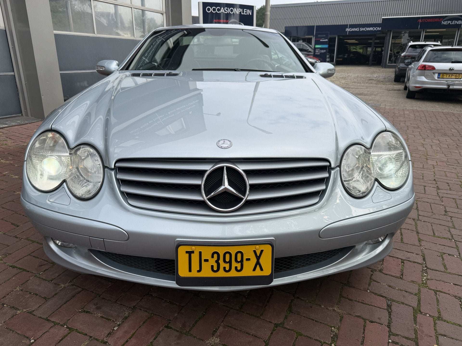 Mercedes-Benz SL-Klasse 500 – 2003 – 128.000 km – 306, Automaat, Dealer onderhouden, Achterwielaandrijving, Gebruikt