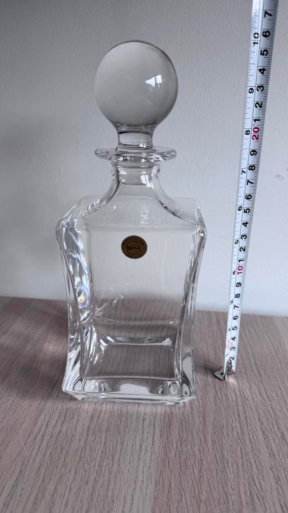 Kristallen whiskykaraf van Ronia. In nieuwstaat., Overige typen, Nieuw, Ophalen of Verzenden, Glas